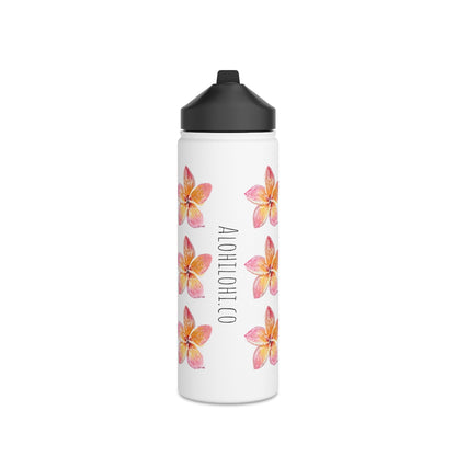 Pua Melia - Stainless Steel Water Bottle