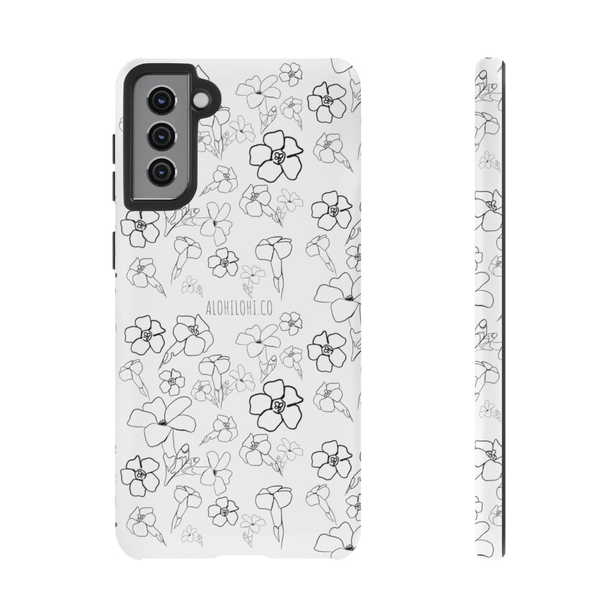 Pua Kenikeni (B&W) - Tough Samsung Case