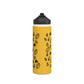 Pūpū (v) in Melemele/Yellow - Stainless Steel Water Bottle