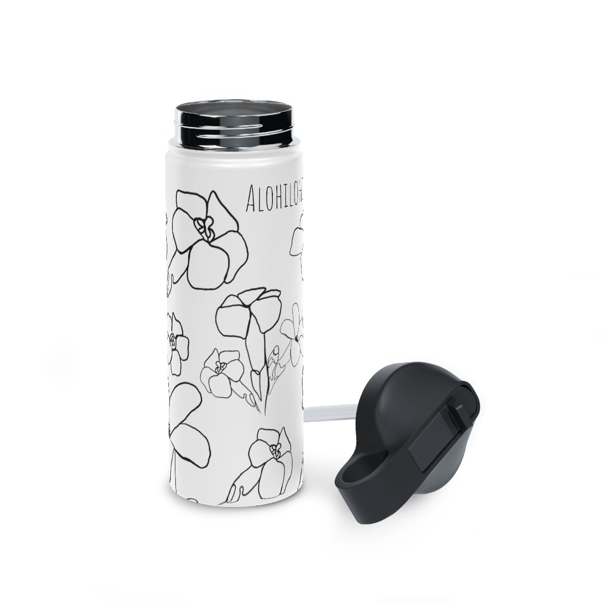 Pua Kenikeni (E) - Stainless Steel Water Bottle