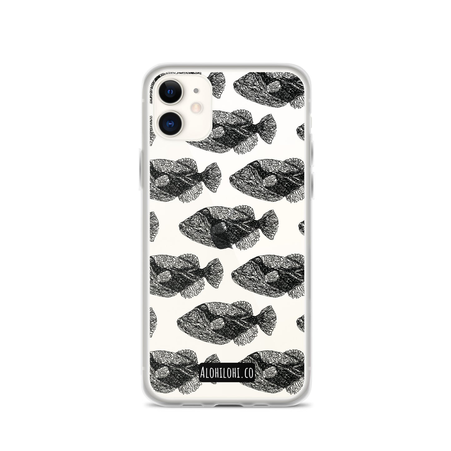 Humuhumunukunukuāpuaʻa LD - Clear iPhone Case