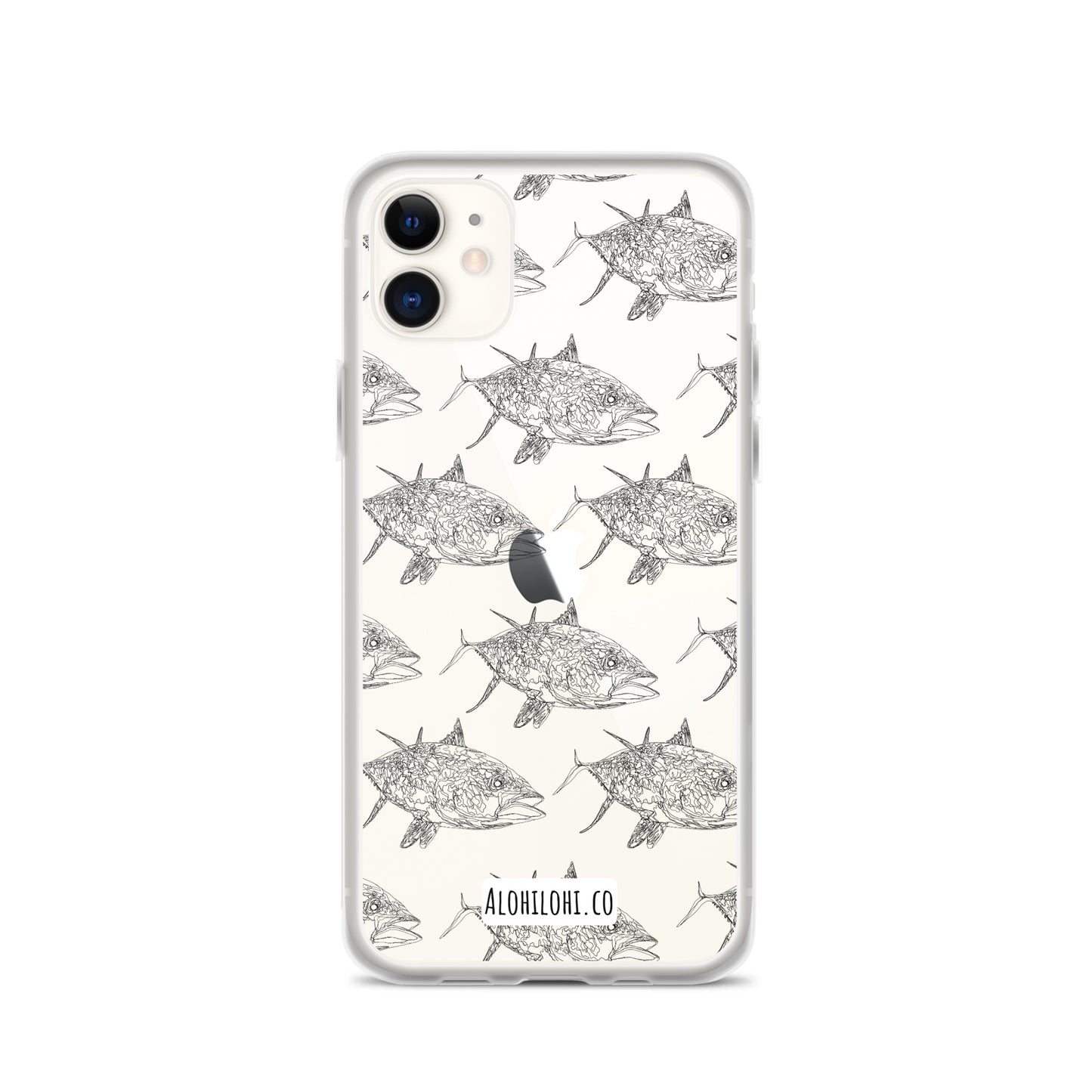 Ahi - Clear iPhone Case