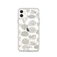 Corals - Clear iPhone Case