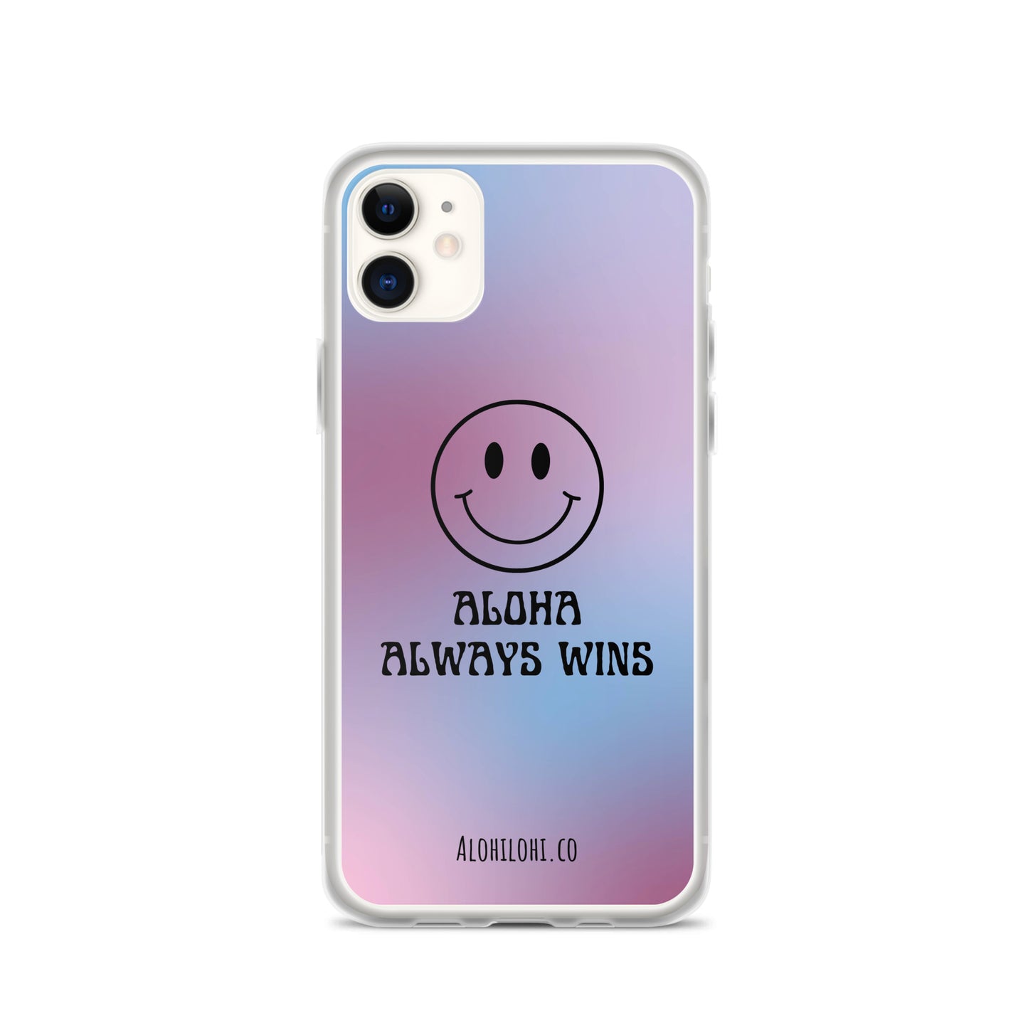 Aloha Always Wins (9) - Clear iPhone Case