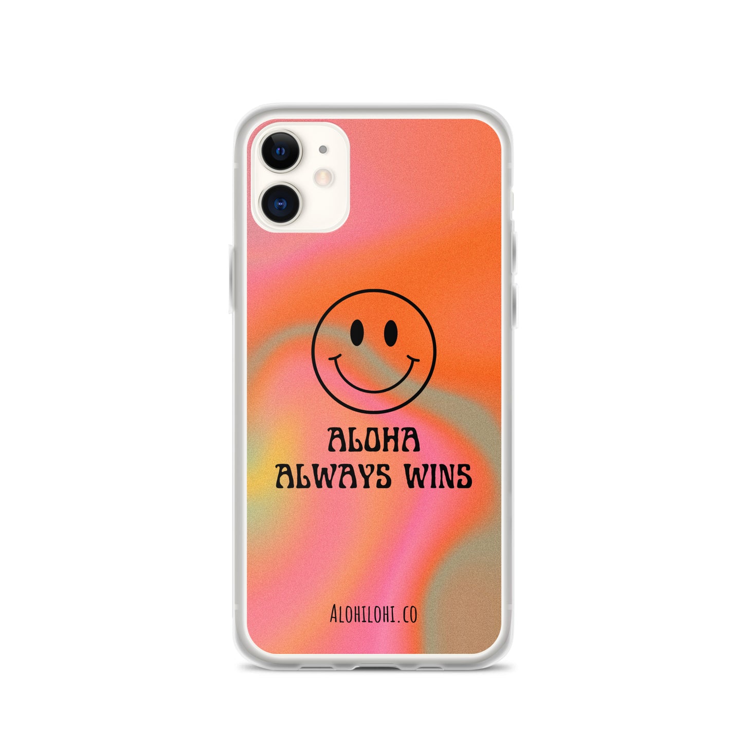 Aloha Always Wins (13) - Clear iPhone Case