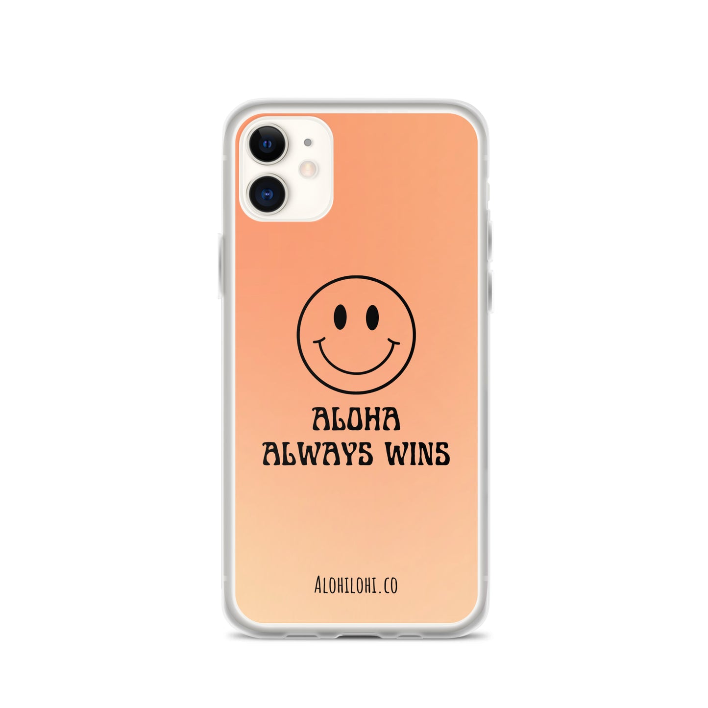 Aloha Always Wins (14) - Clear iPhone Case