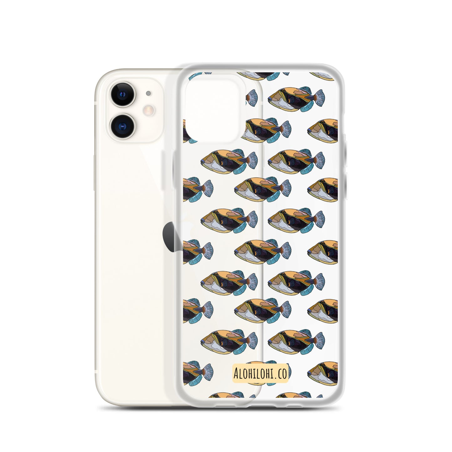 Humuhumunukunukuāpuaʻa (s) - Clear iPhone Case