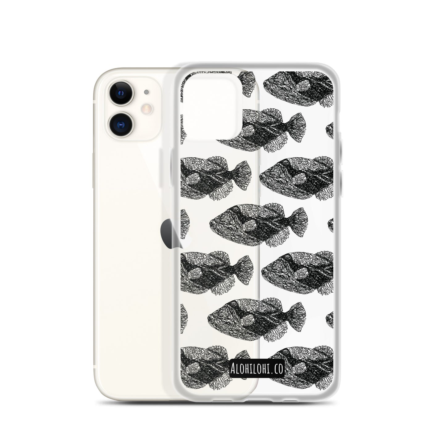 Humuhumunukunukuāpuaʻa LD - Clear iPhone Case