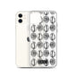 Leho (cowry shell) - Clear iPhone Case