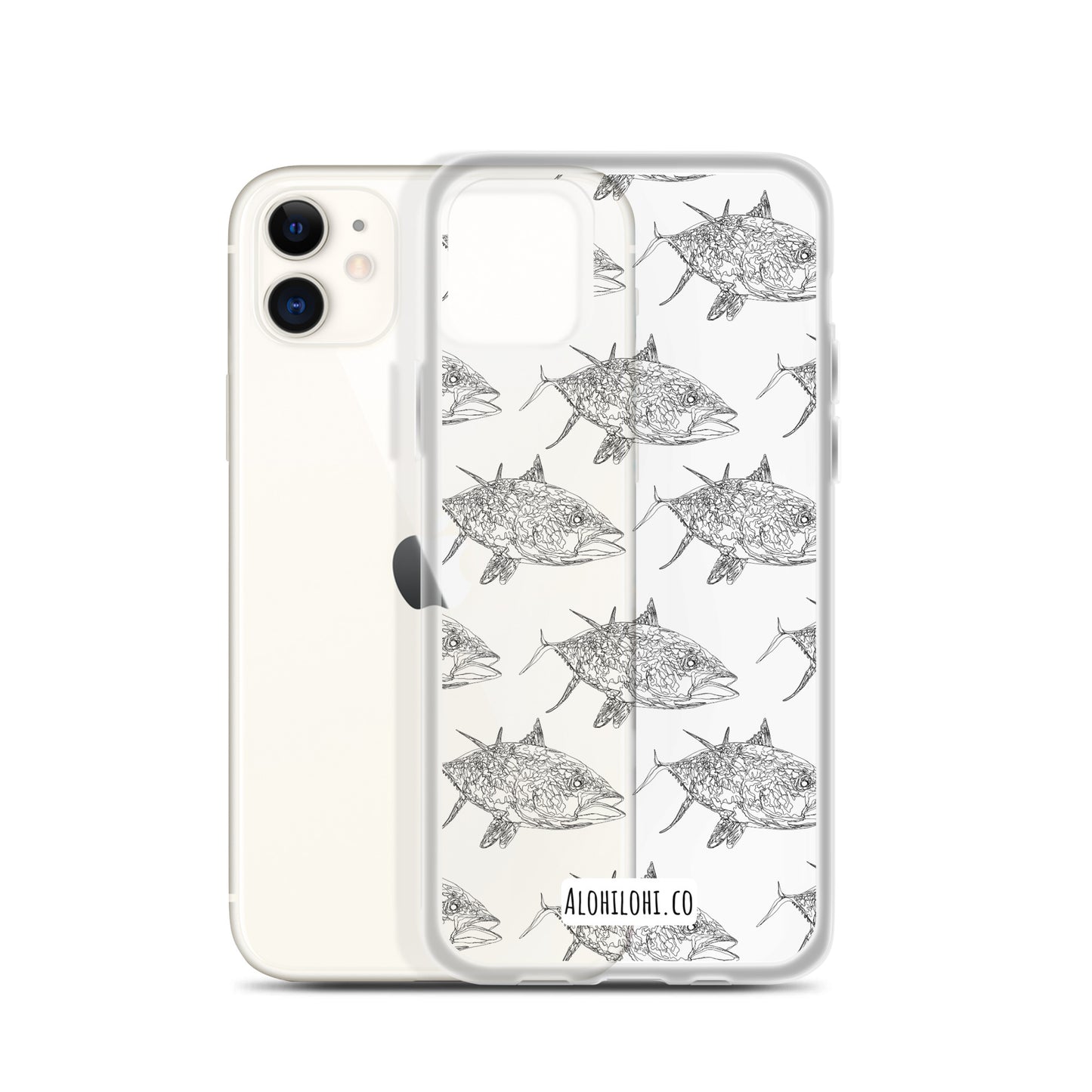 Ahi - Clear iPhone Case