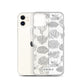 Corals - Clear iPhone Case