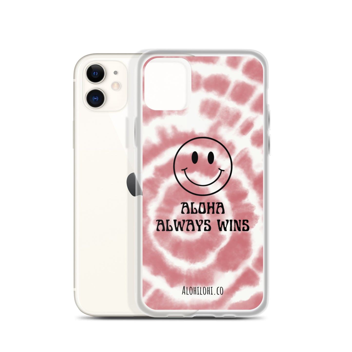 Aloha Always Wins (17) - Clear iPhone Case