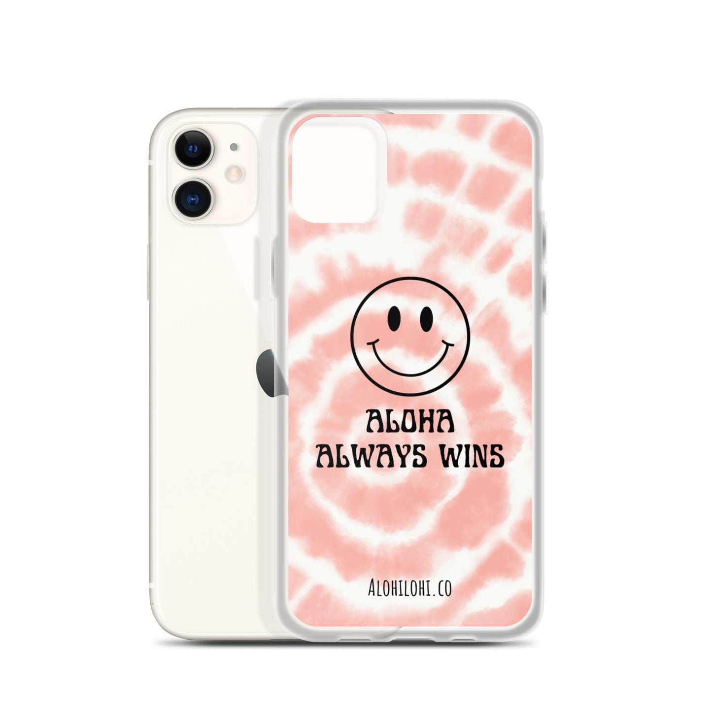 Aloha Always Wins (18) - Clear iPhone Case