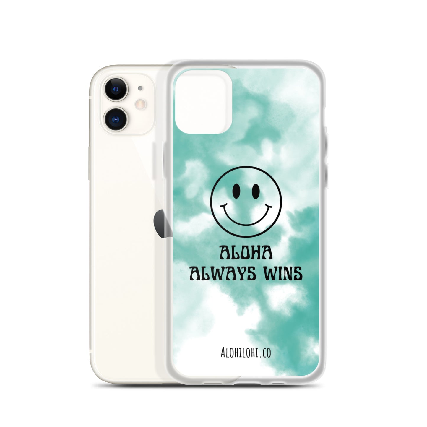 Aloha Always Wins (24) - Clear iPhone Case