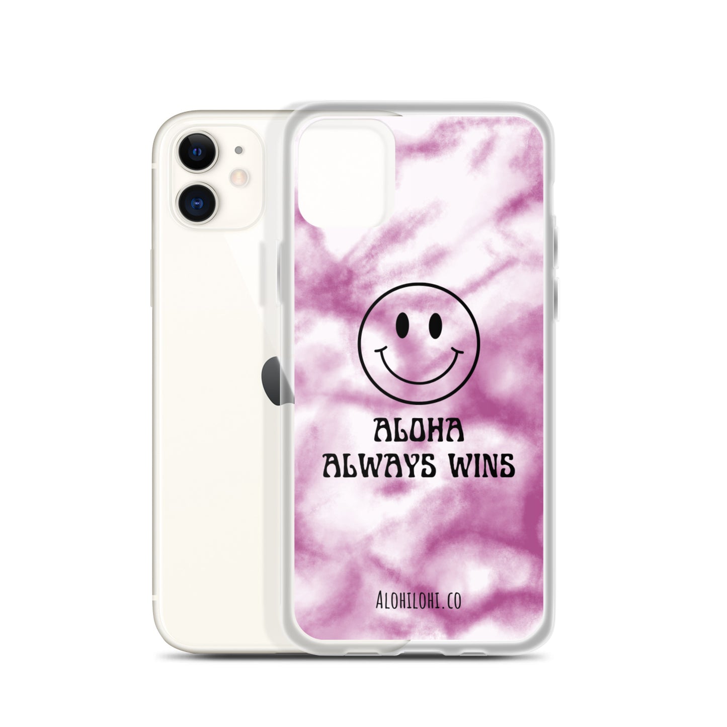 Aloha Always Wins (20) - Clear iPhone Case