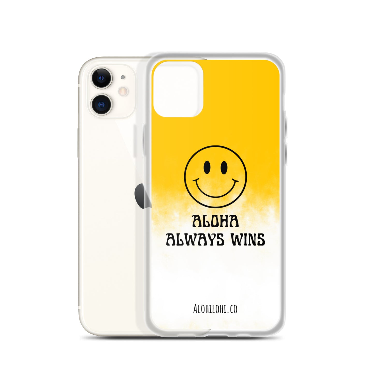 Aloha Always Wins (29) - Clear iPhone Case