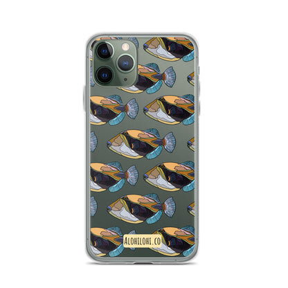 Humuhumunukunukuāpuaʻa - Clear iPhone Case