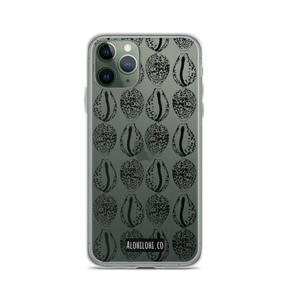 Leho (cowry shell) - Clear iPhone Case