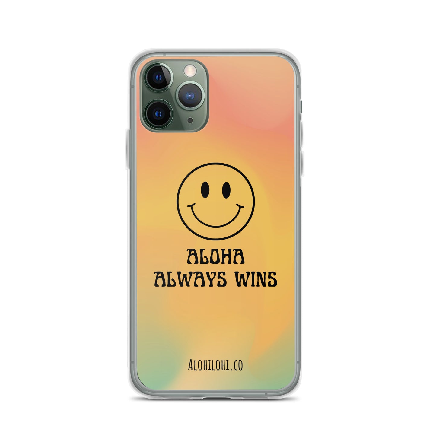 Aloha Always Wins (10) - Clear iPhone Case