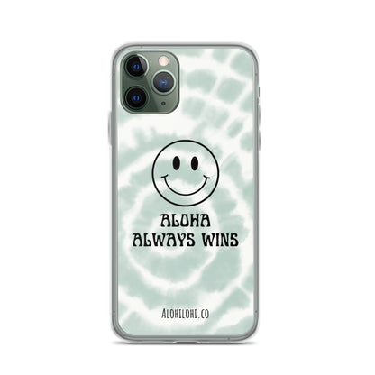 Aloha Always Wins (15) - Clear iPhone Case