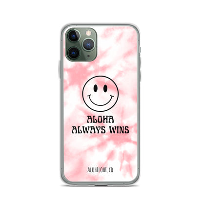 Aloha Always Wins (21) - Clear iPhone Case