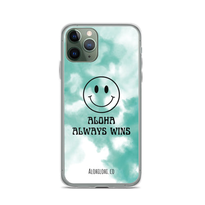 Aloha Always Wins (24) - Clear iPhone Case