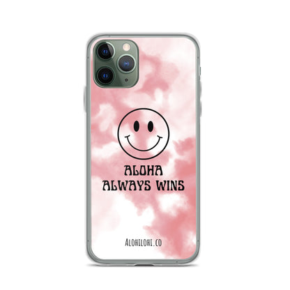 Aloha Always Wins (25) - Clear iPhone Case