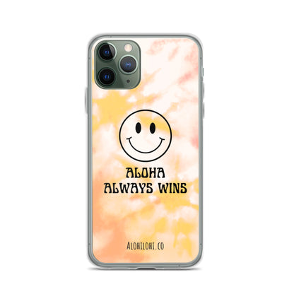 Aloha Always Wins (26) - Clear iPhone Case