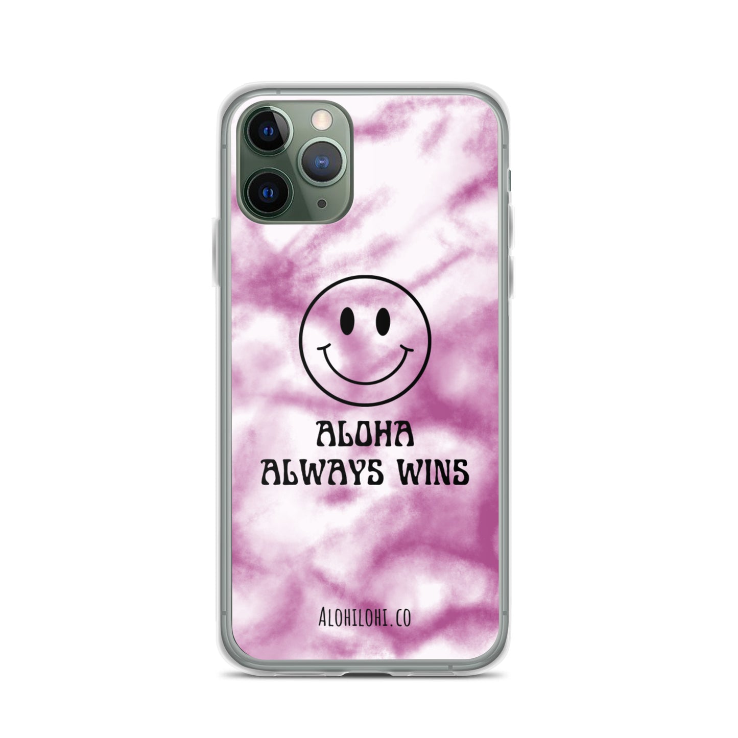 Aloha Always Wins (20) - Clear iPhone Case