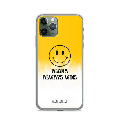 Aloha Always Wins (29) - Clear iPhone Case