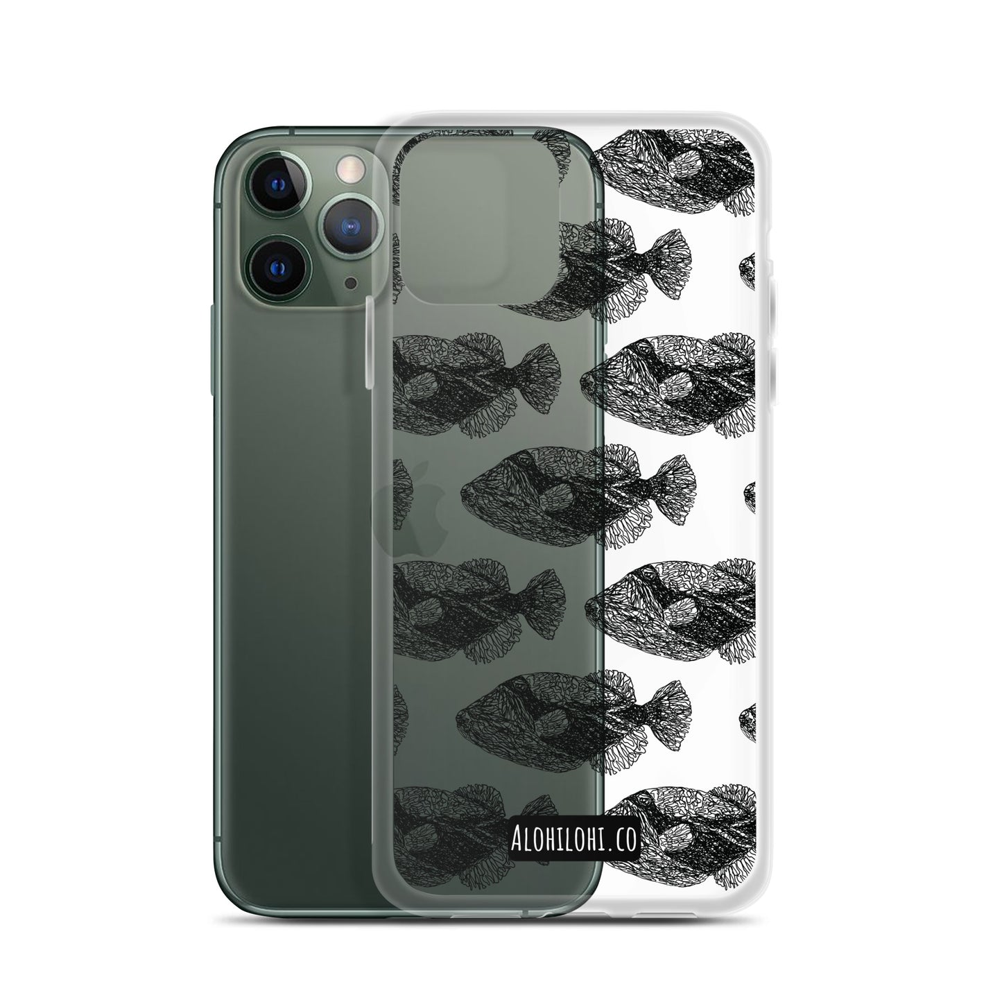 Humuhumunukunukuāpuaʻa LD - Clear iPhone Case