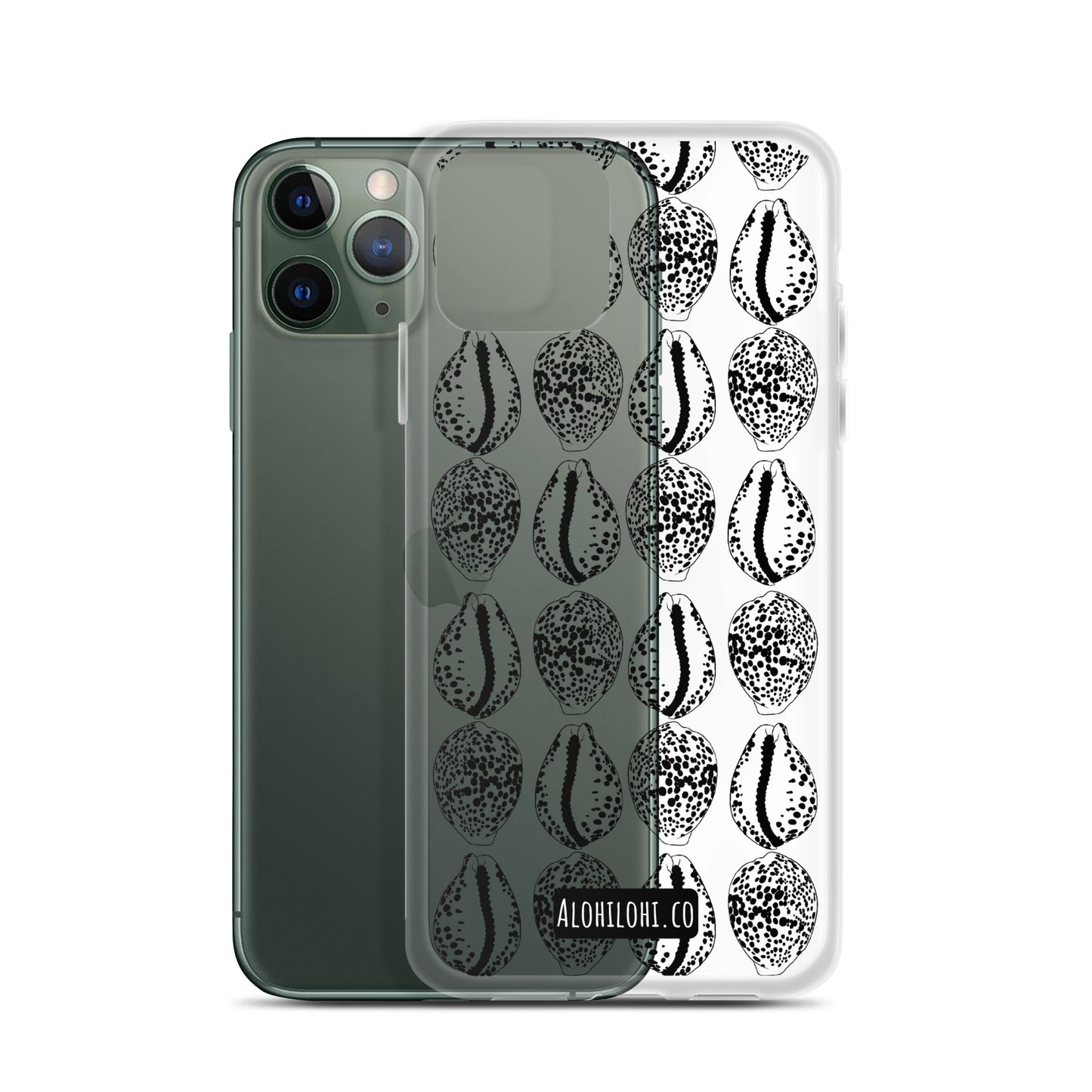 Leho (cowry shell) - Clear iPhone Case