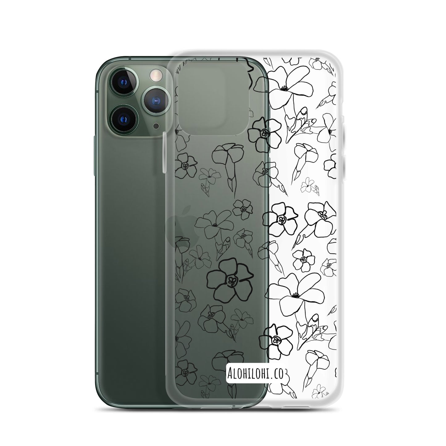 Pua Kenikeni - Clear iPhone Case