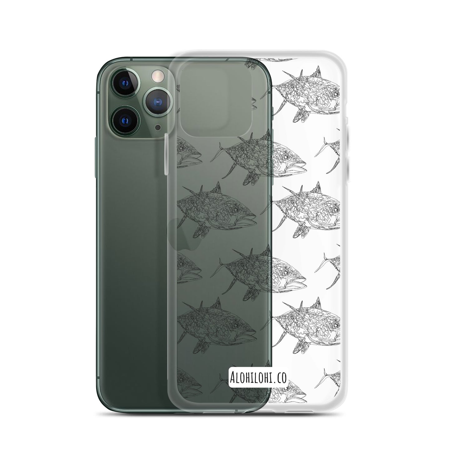 Ahi - Clear iPhone Case