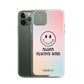 Aloha Always Wins (4) - Clear iPhone Case