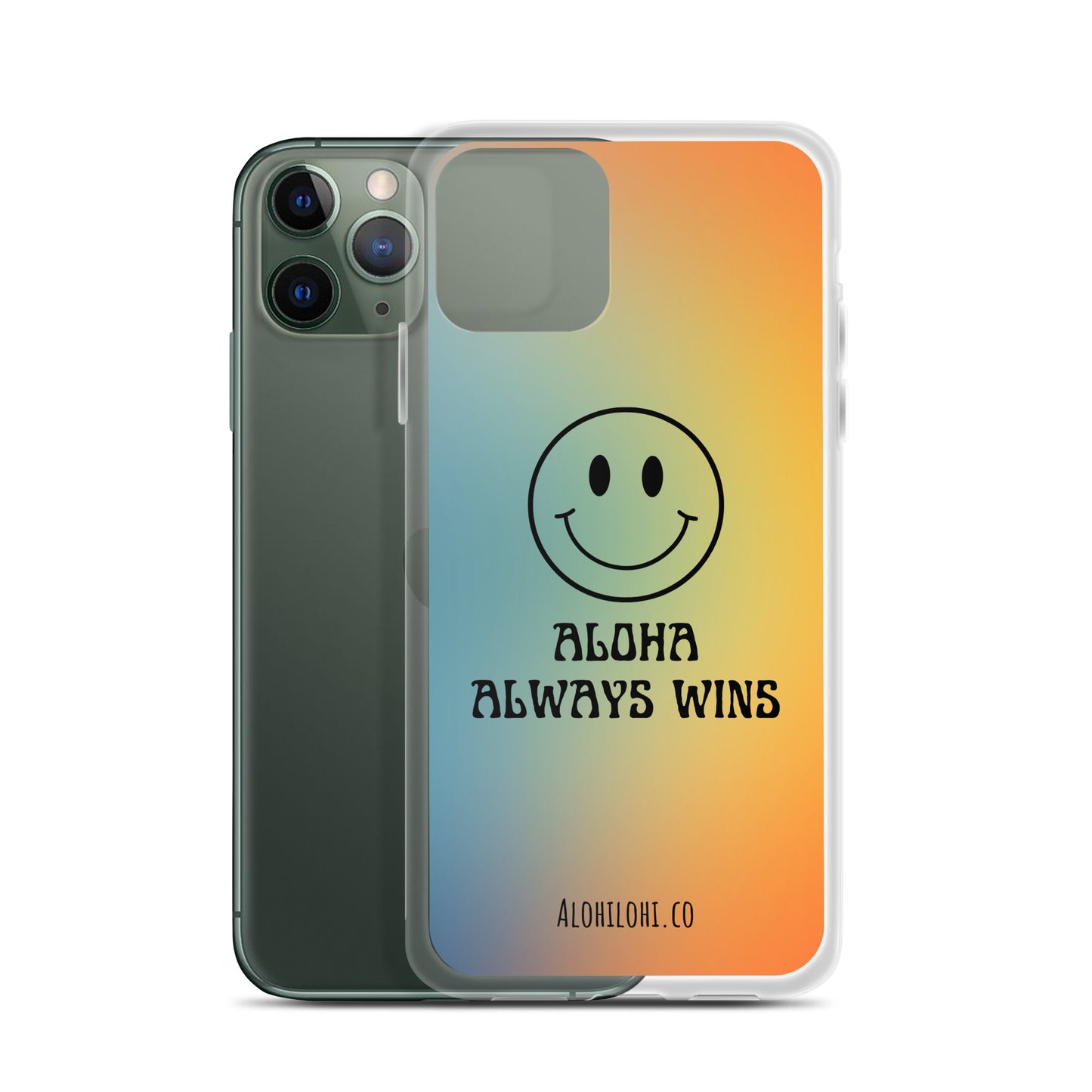 Aloha Always Wins (6) - Clear iPhone Case