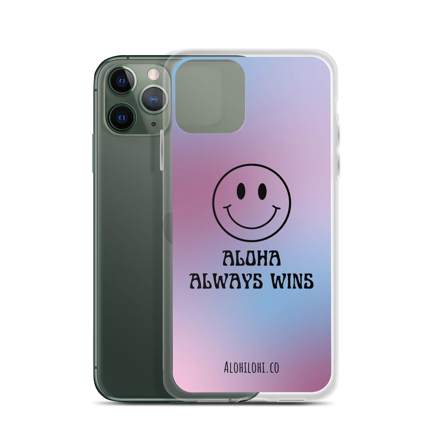 Aloha Always Wins (9) - Clear iPhone Case