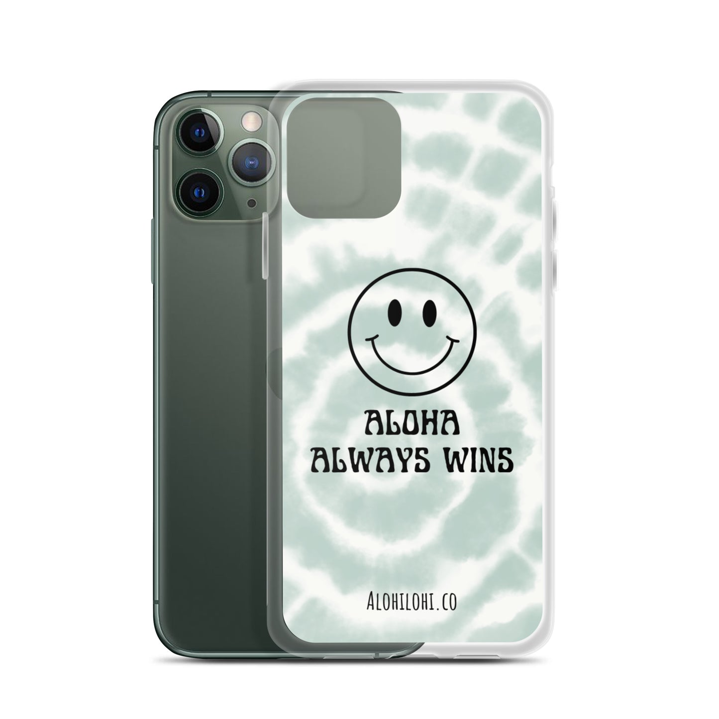 Aloha Always Wins (15) - Clear iPhone Case