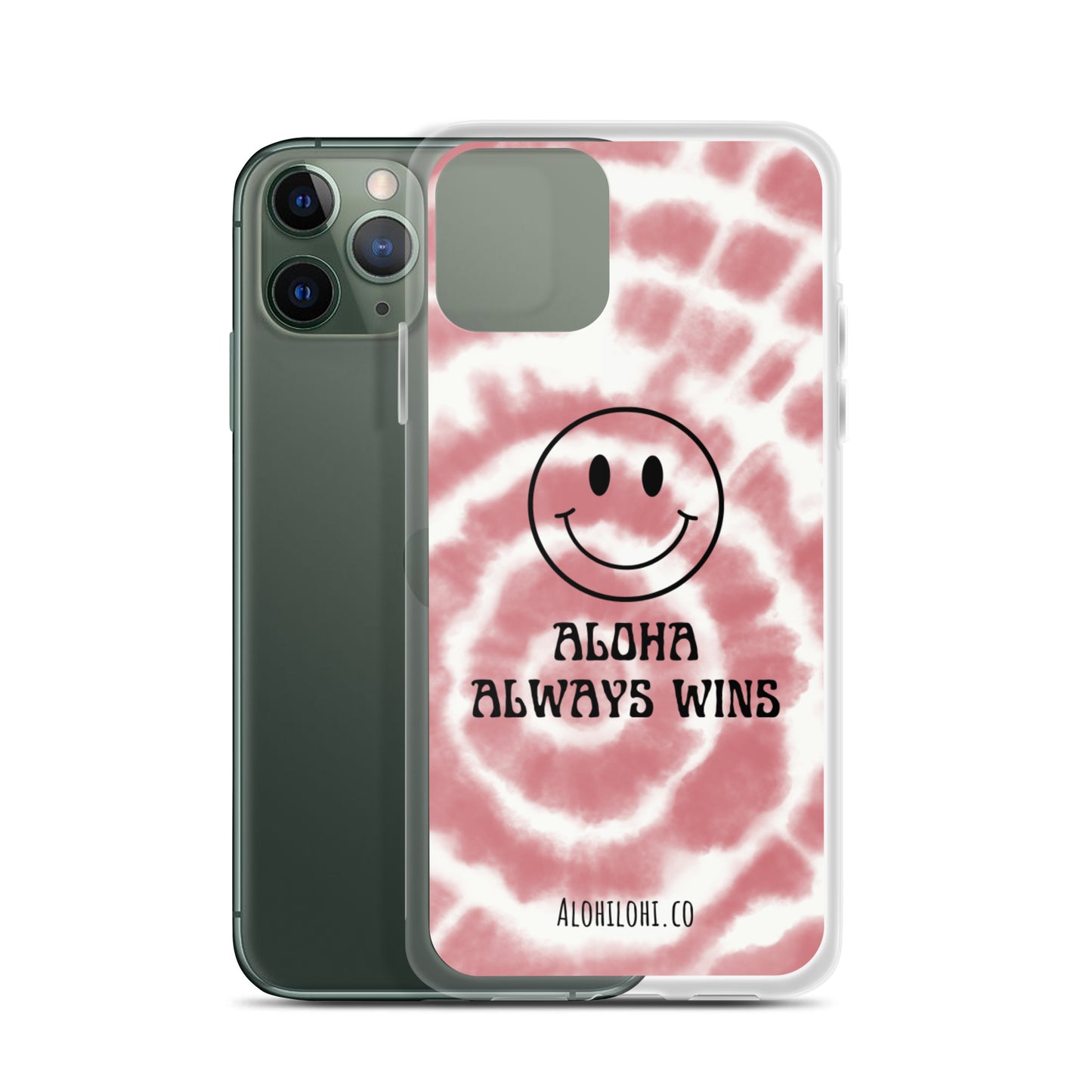 Aloha Always Wins (17) - Clear iPhone Case