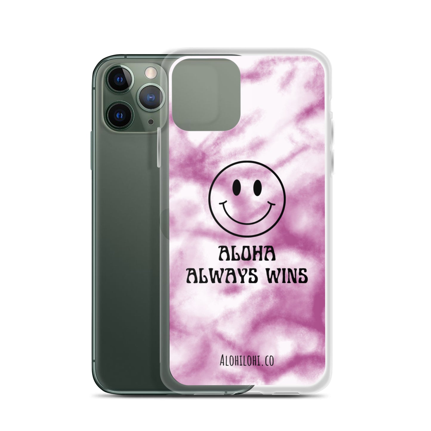 Aloha Always Wins (20) - Clear iPhone Case