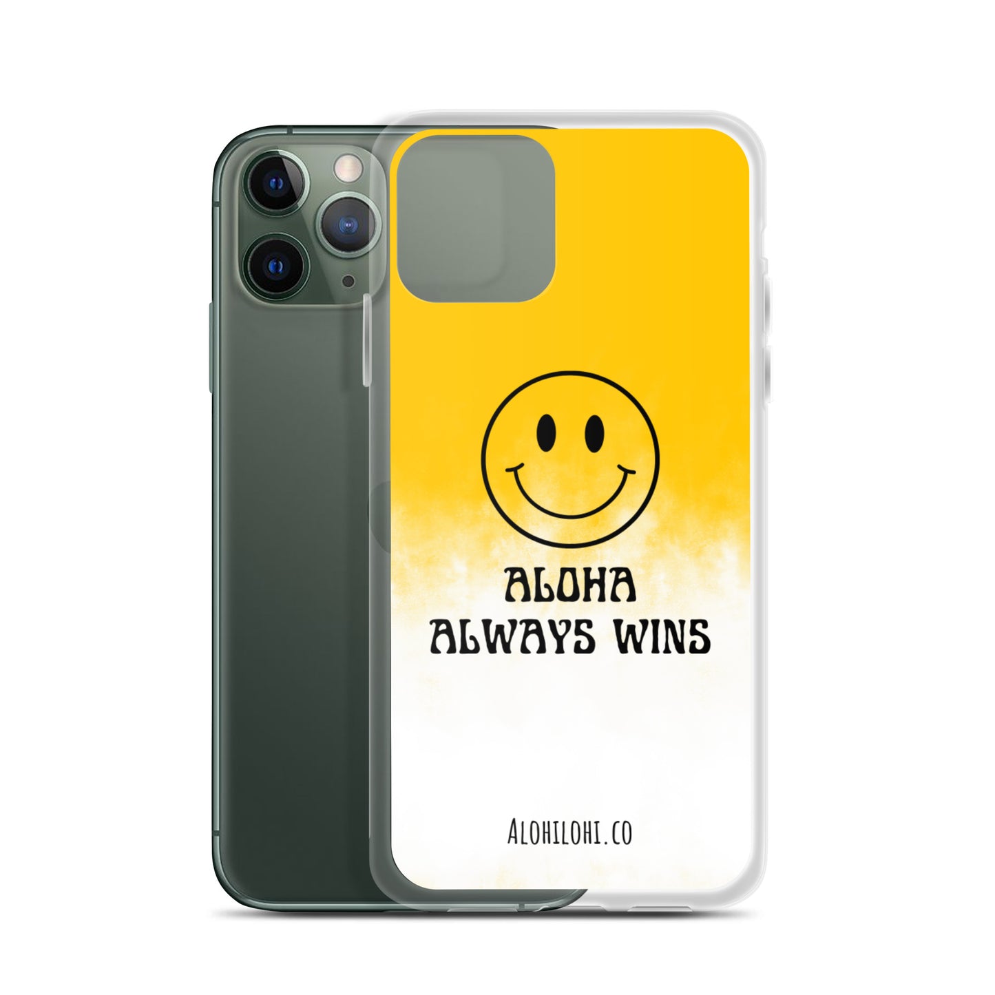 Aloha Always Wins (29) - Clear iPhone Case