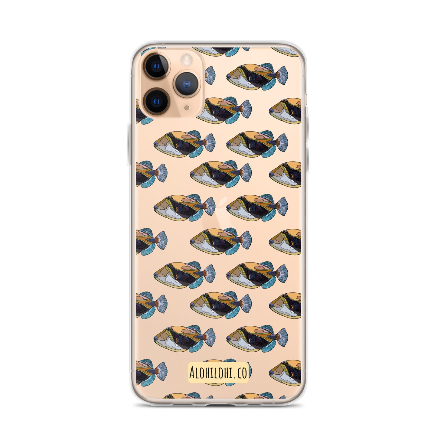 Humuhumunukunukuāpuaʻa (s) - Clear iPhone Case