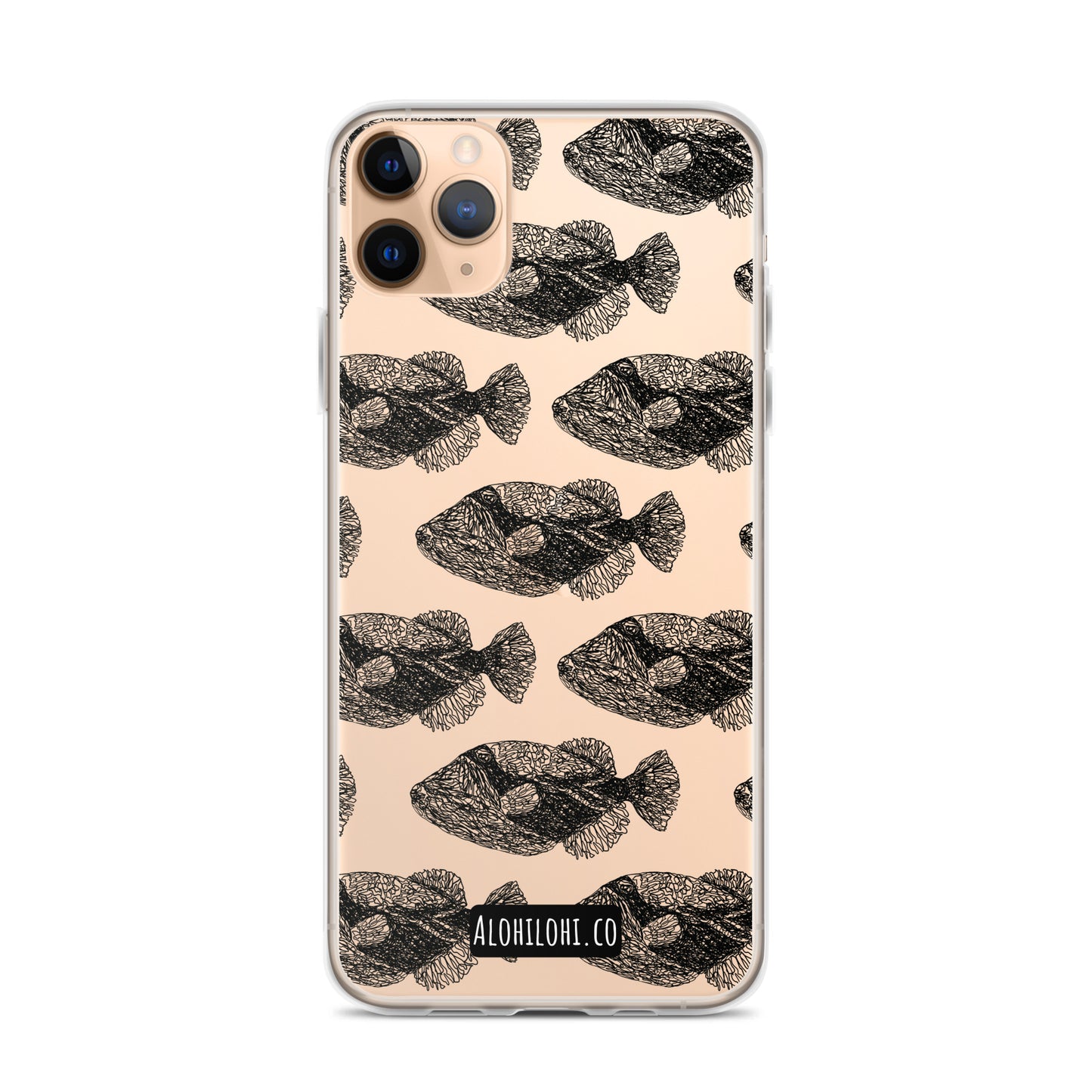 Humuhumunukunukuāpuaʻa LD - Clear iPhone Case