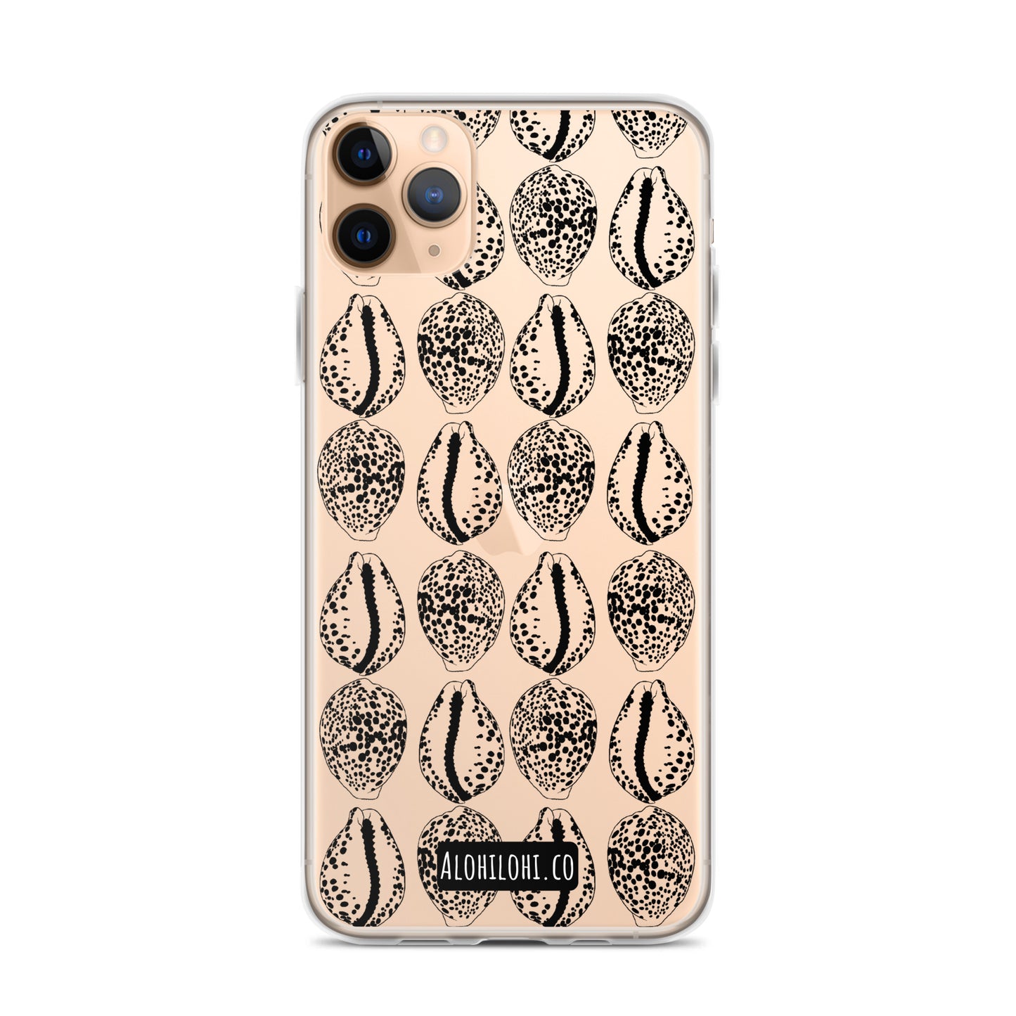 Leho (cowry shell) - Clear iPhone Case