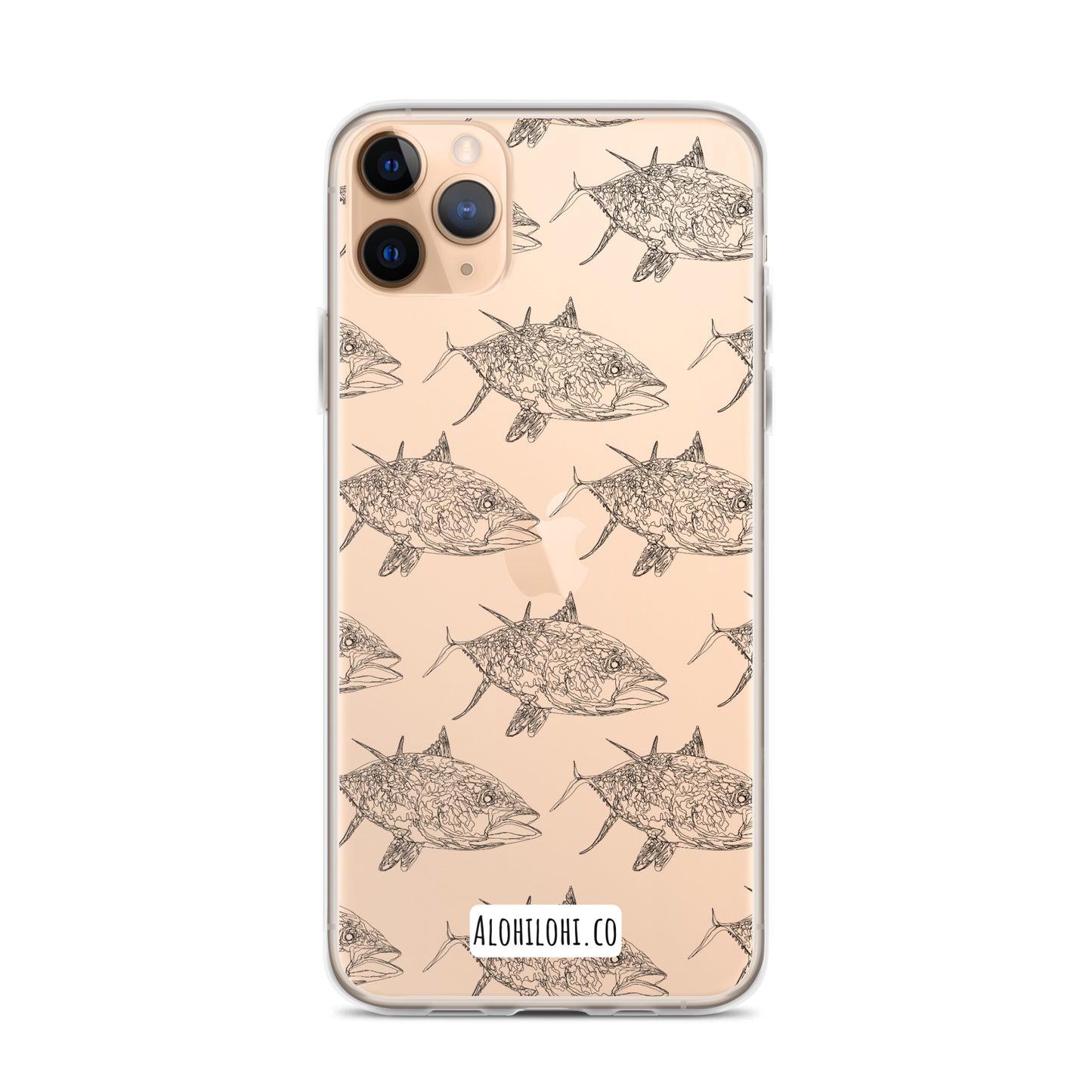 Ahi - Clear iPhone Case