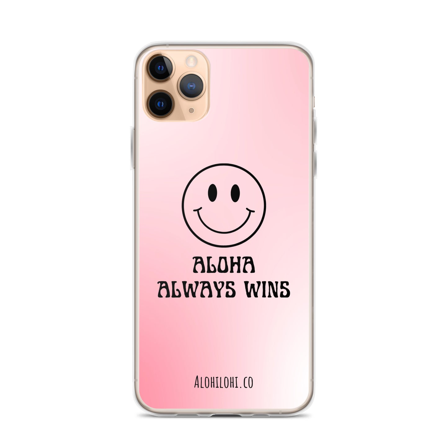 Aloha Always Wins (3) - Clear iPhone Case