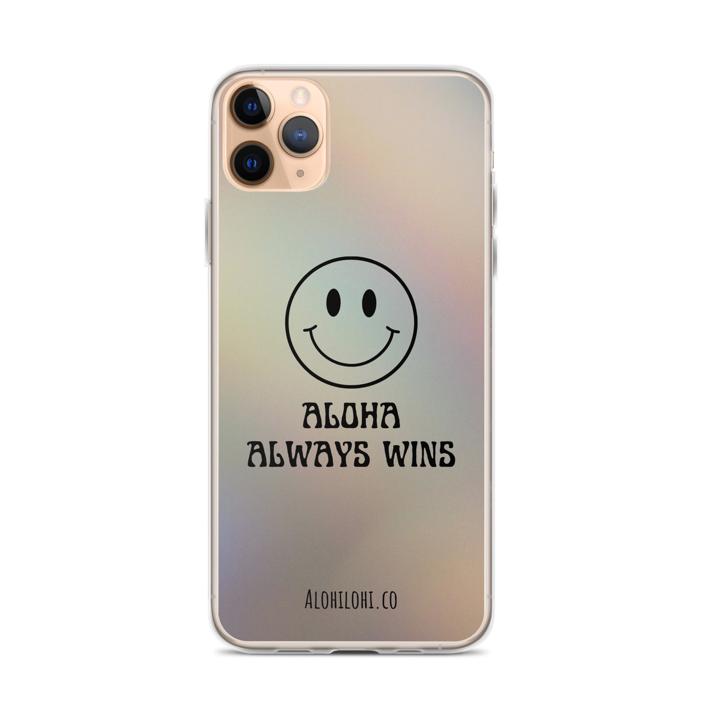 Aloha Always Wins (12) - Clear iPhone Case