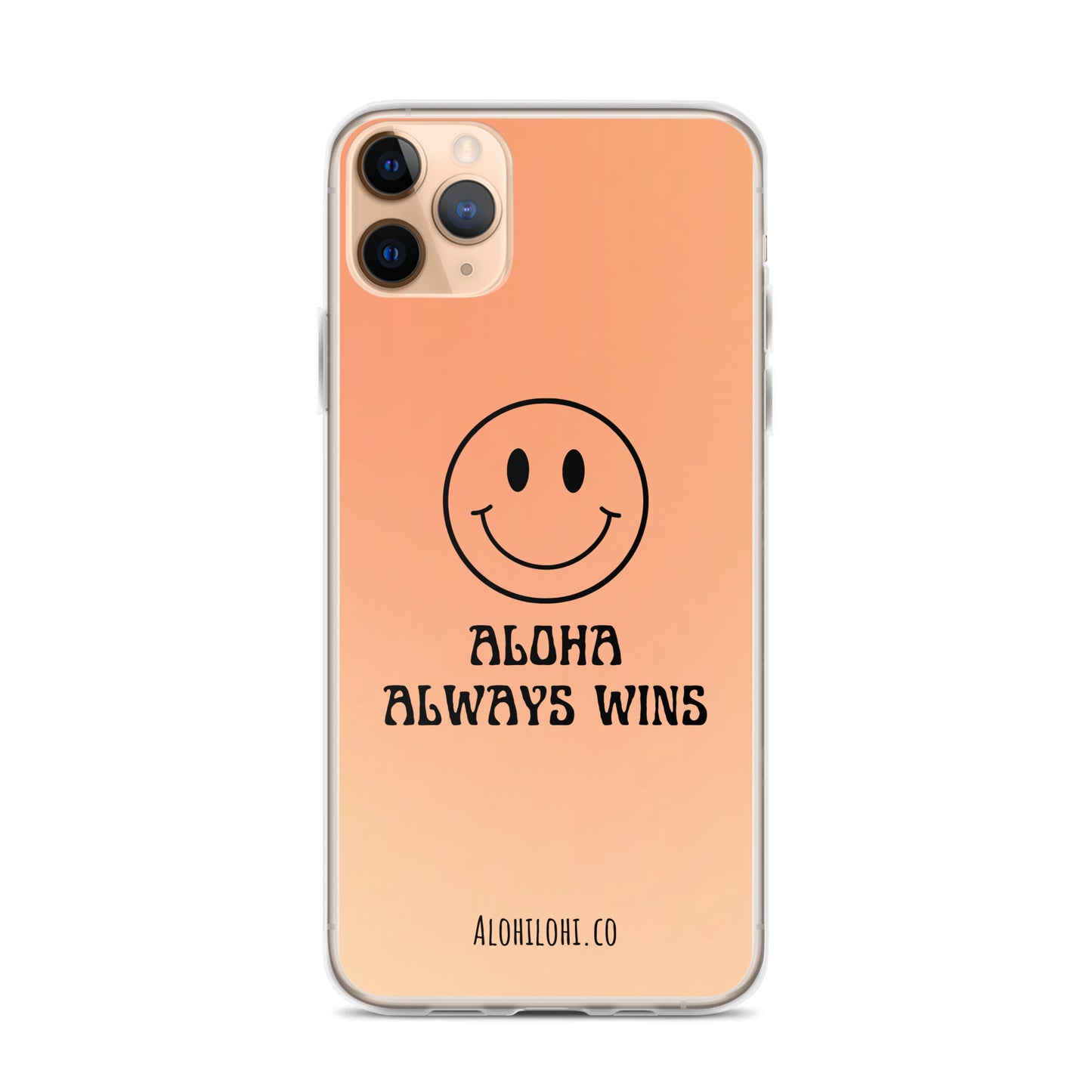 Aloha Always Wins (14) - Clear iPhone Case