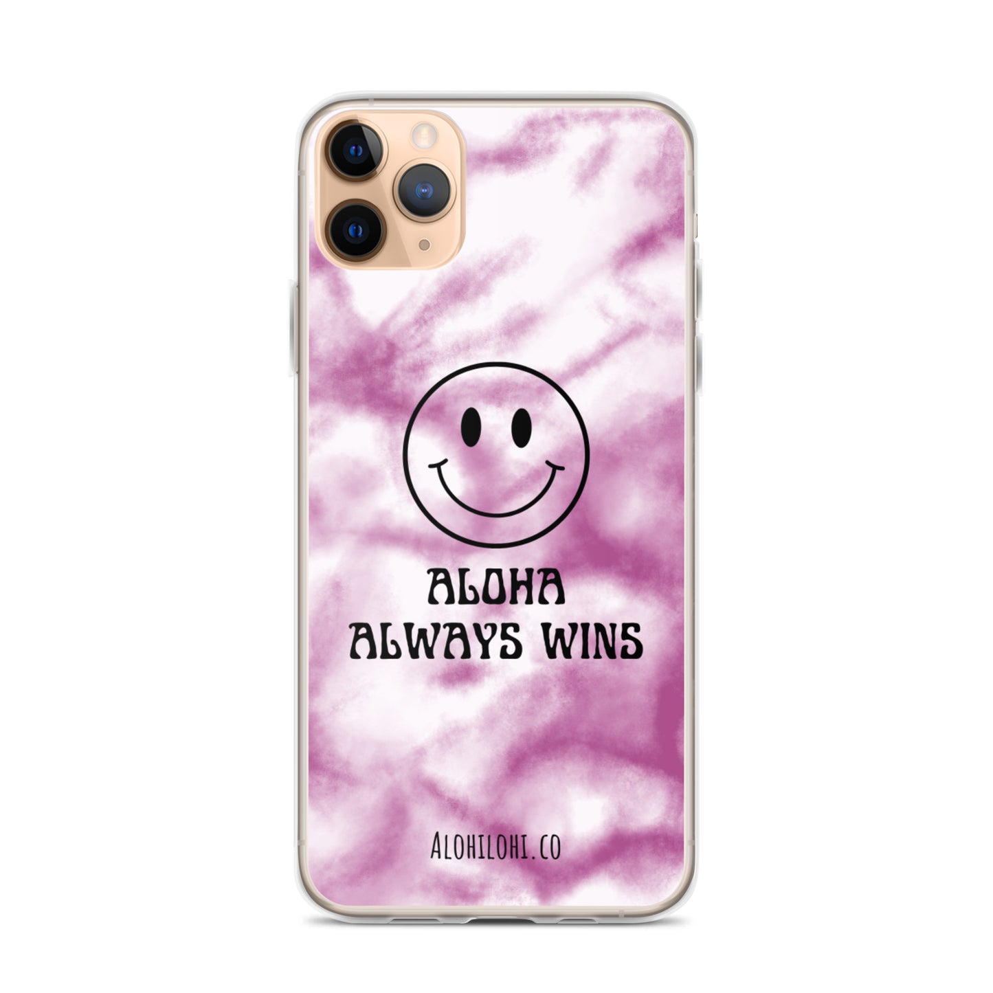 Aloha Always Wins (20) - Clear iPhone Case