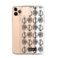 Leho (cowry shell) - Clear iPhone Case